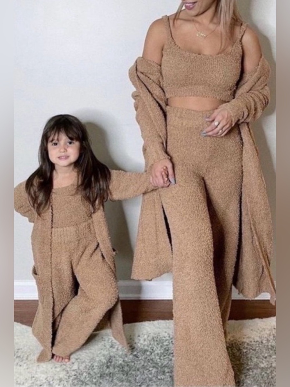SKIMS Cozy Knit Wide-Leg Pants